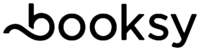 logo portalu Booksy, gdzie można dokonać rezerwacji zabiegu w Klinice Sharley