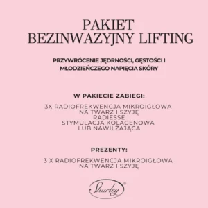 Promocja Pakiet Bezinwazyjny Lifting