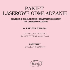 Promocja Pakiet Laserowe odmładzanie