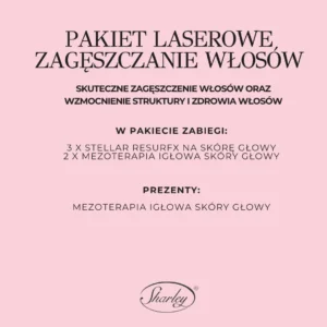 Promocja Pakiet Laserowe zagęszczanie włosów