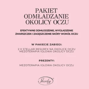 Promocja Pakiet Odmładzanie okolicy oczu