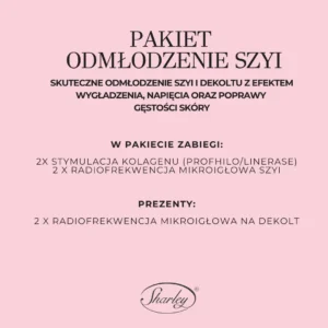 Promocja Pakiet Odmłodzenie szyi